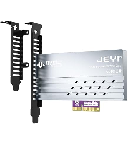 Amazon.com: H!Fiber PCIe 3.0 x8 to Quad Port SFF-8643 Adapter Card